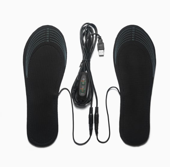 Heated Insoles for Women Men with Remote Control 3 Heat Settings