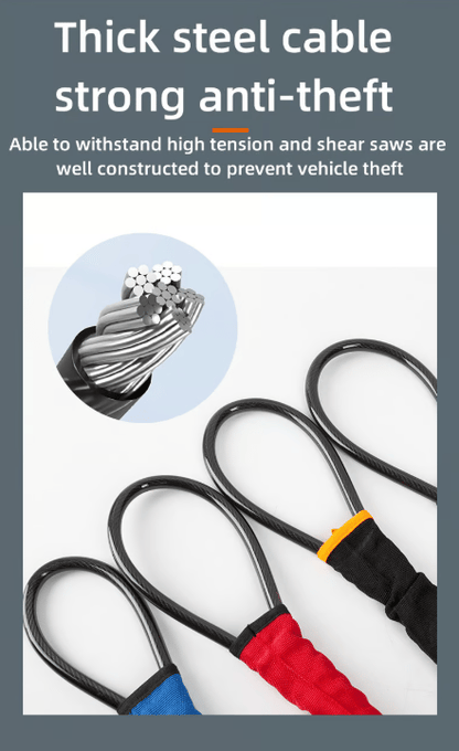 🏆 50K+ SOLD! – Almost Gone💥🚗Car Steering Wheel Lock Seat Belt Lock Anti-Theft Device