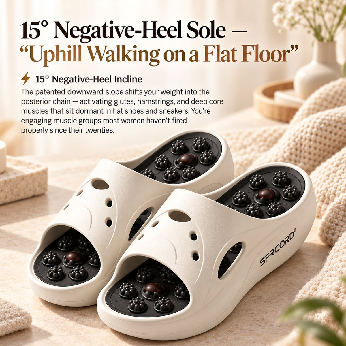 SFRCORD® Vanslim™ Sculpting Slippers