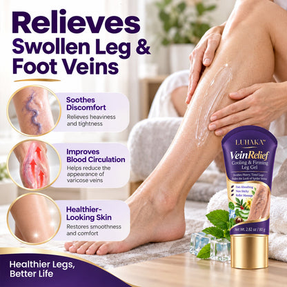 LUHAKA™ VeinRelief Cooling Herbal Leg Gel