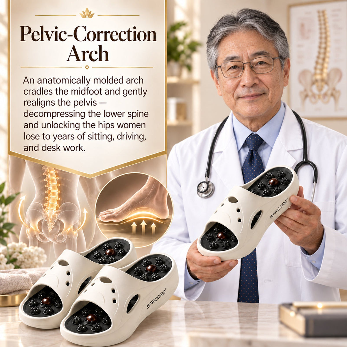 SFRCORD® Vanslim™ Sculpting Slippers