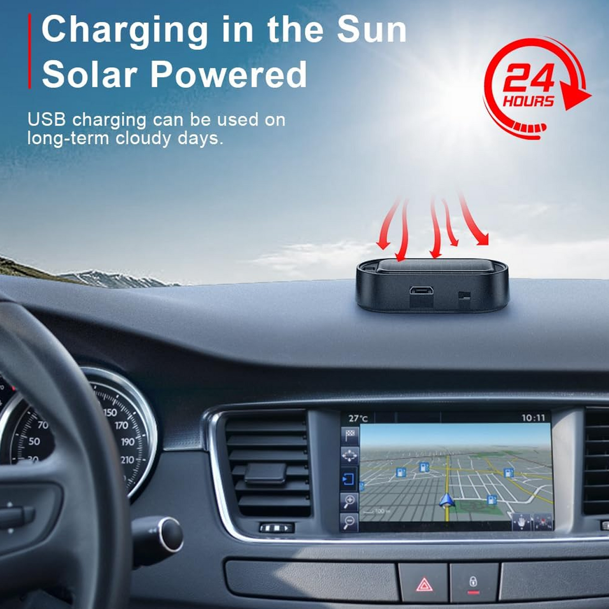 🔦 Solar Anti-Theft LED Flashing Lamp