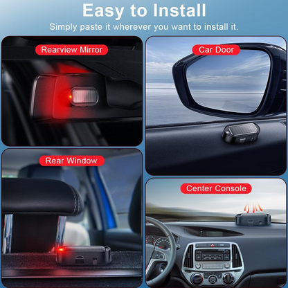🔦 Solar Anti-Theft LED Flashing Lamp