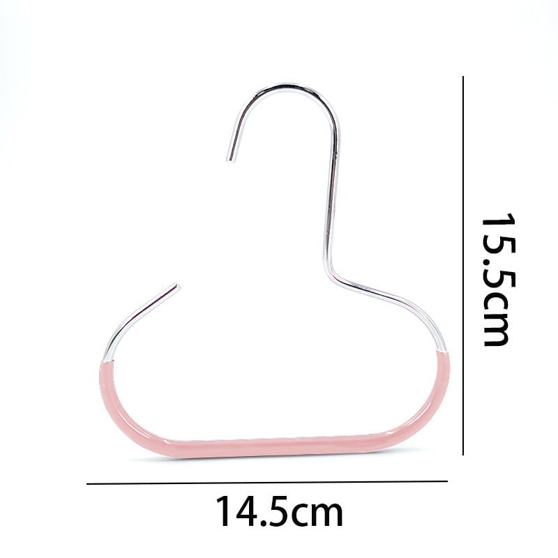 🧢Durable Steel Hangers: Maximize Closet Space with Versatile Storage