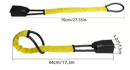 🏆 50K+ SOLD! – Almost Gone💥🚗Car Steering Wheel Lock Seat Belt Lock Anti-Theft Device