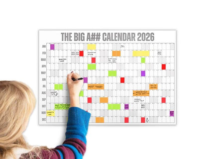 📅The Big A## Calendar 2026 - Design Your Amazing 2026!🏃