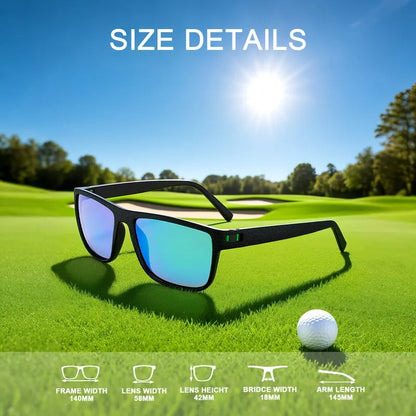 🔥🌟🕶️Premium Polarized Sports Sunglasses – Designed for Golfers🏌️