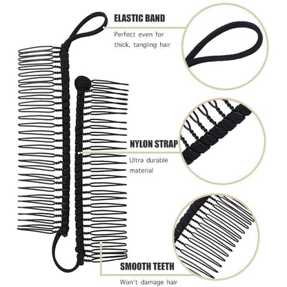 🔥Vintage Stretchy Banana Hair Clip