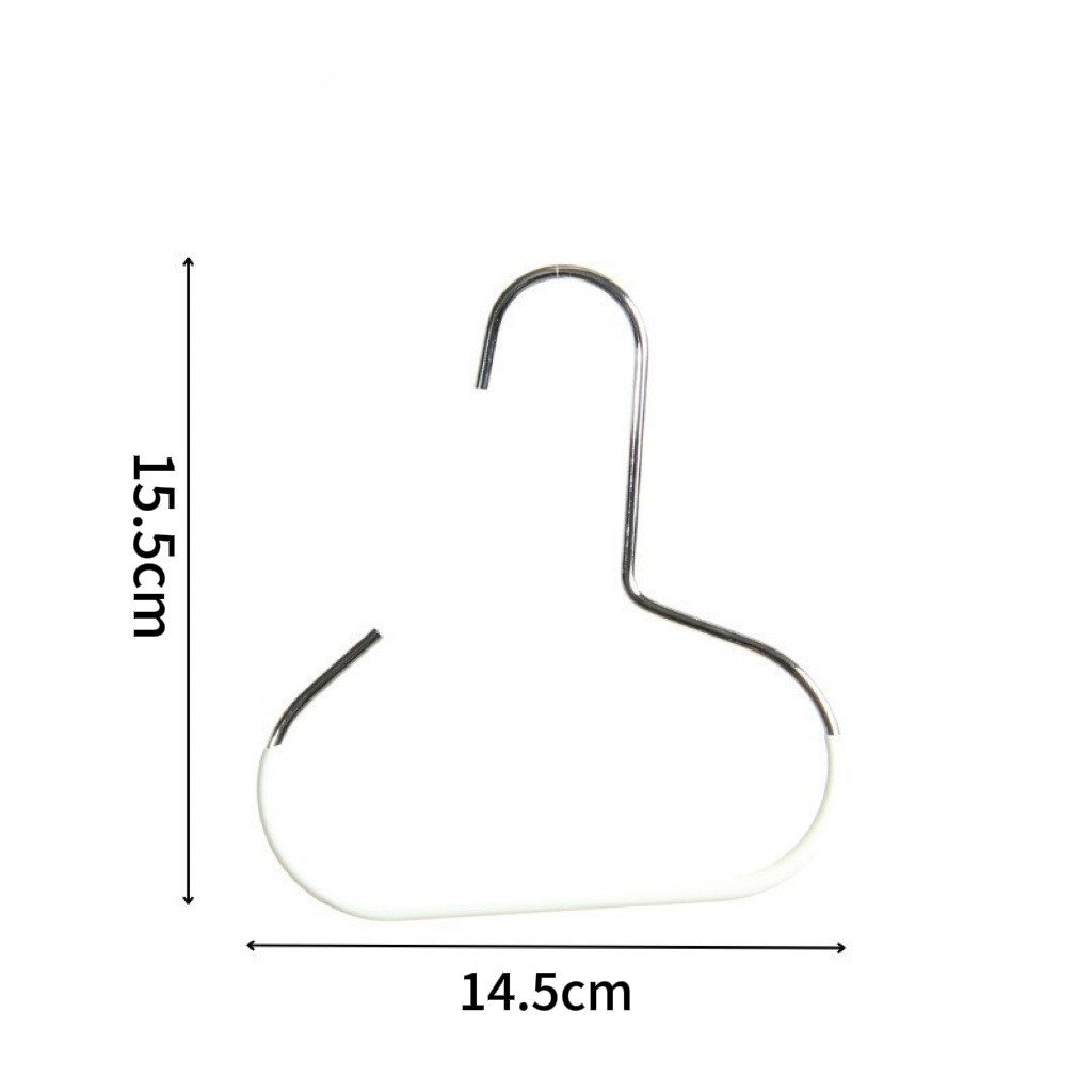 🧢Durable Steel Hangers: Maximize Closet Space with Versatile Storage