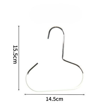 🧢Durable Steel Hangers: Maximize Closet Space with Versatile Storage