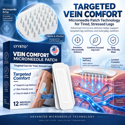 LYYETO® Intensive Vein Care Microneedle Patch