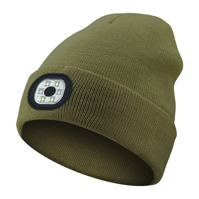 🎄LED illuminated headlamp for knitted hats