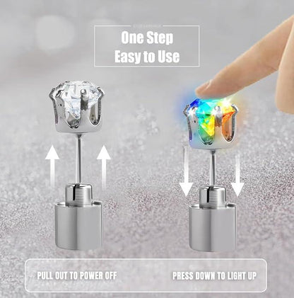 🔥Christmas Early Discount✨LED Earrings. Light Up Stud Earrings