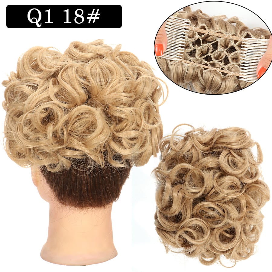 Messy Curly Dish Bun
