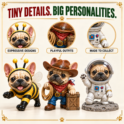 ⏳ Last Day 49% OFF – 🐶 24-Day French Bulldog Christmas Advent Calendar | 24 Unique Collectible Frenchie Characters with Different Outfits, Personalities & Daily Holiday Surprises 🎄✨  (8865 Rev