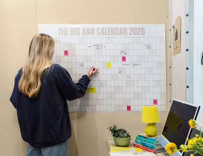 📅The Big A## Calendar 2026 - Design Your Amazing 2026!🏃