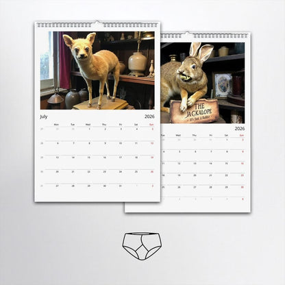 2026 Bad Taxidermy Wall Calendar – Weird. Gross & Hilariously Awful Taxidermy