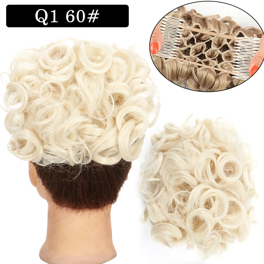 Messy Curly Dish Bun