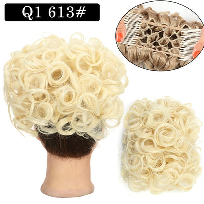 Messy Curly Dish Bun