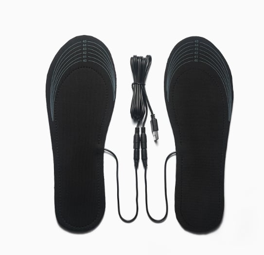 Heated Insoles for Women Men with Remote Control 3 Heat Settings