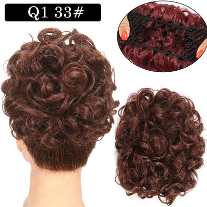 Messy Curly Dish Bun