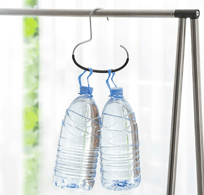 🧢Durable Steel Hangers: Maximize Closet Space with Versatile Storage