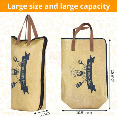 🔥 Elevate Your BBQ Game✨ BBQ Insulated bag - Keep Your Meat Juicy. Tender. and Full of Flavor! 🍖