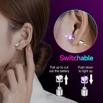🔥Christmas Early Discount✨LED Earrings. Light Up Stud Earrings