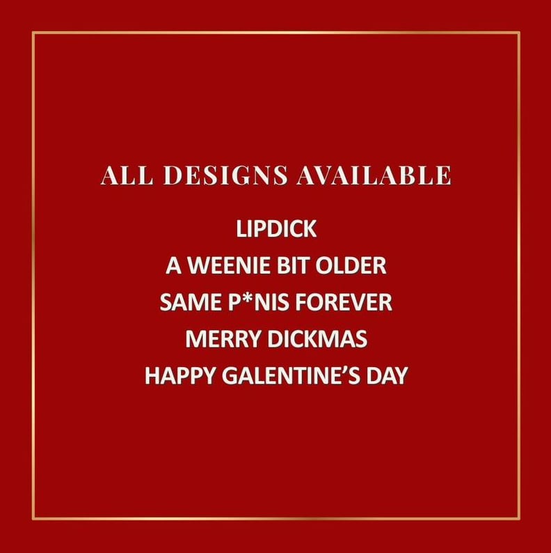 Cilifer®Merry Dickmas Funny Lipstick Holiday Collection – 12 Shades of Sassy. Long-Lasting. Paraben-Free Fun! 🎁