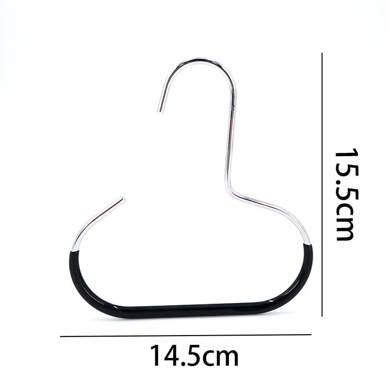 🧢Durable Steel Hangers: Maximize Closet Space with Versatile Storage