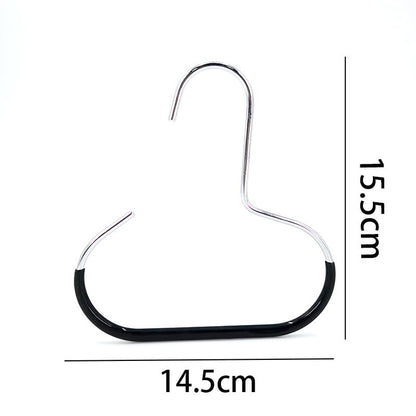 🧢Durable Steel Hangers: Maximize Closet Space with Versatile Storage