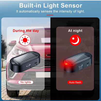 🔦 Solar Anti-Theft LED Flashing Lamp