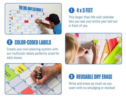 📅The Big A## Calendar 2026 - Design Your Amazing 2026!🏃