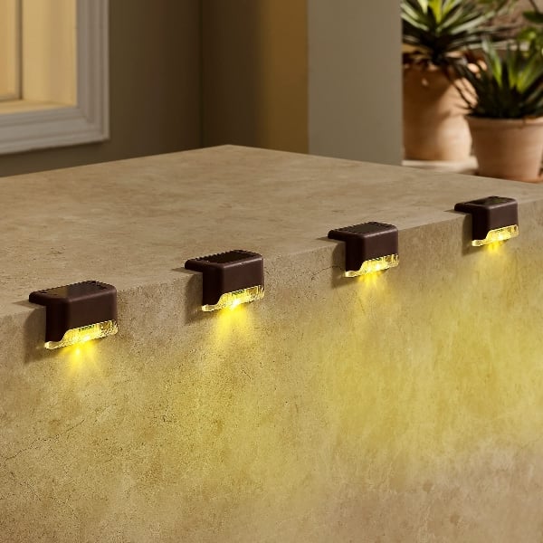 🎄 Solar Deck Lights. Automatically ON/OFF💡