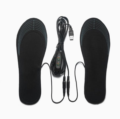 Heated Insoles for Women Men with Remote Control 3 Heat Settings