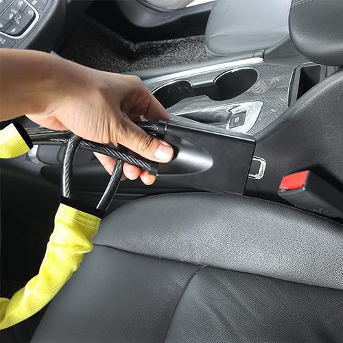 🏆 50K+ SOLD! – Almost Gone💥🚗Car Steering Wheel Lock Seat Belt Lock Anti-Theft Device