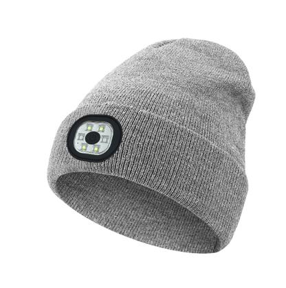 🎄LED illuminated headlamp for knitted hats
