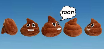Cilifer®Funny Talking Poop Plush Toy – Makes Fart Sounds!