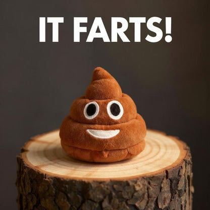 Cilifer®Funny Talking Poop Plush Toy – Makes Fart Sounds!