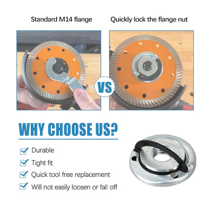 Angle Grinding Tool Flange Nut🔧. 1 SET(2 PCS)