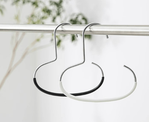 🧢Durable Steel Hangers: Maximize Closet Space with Versatile Storage