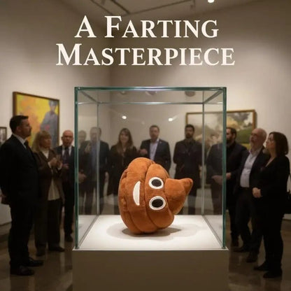 Cilifer®Funny Talking Poop Plush Toy – Makes Fart Sounds!