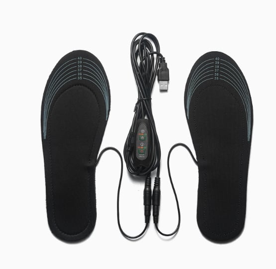 Heated Insoles for Women Men with Remote Control 3 Heat Settings