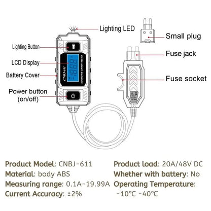 Cilifer®Automotive circuit fault probe tester