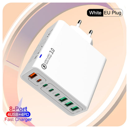 🔥🔥8 in 1 Waterproof Ports USB Fast Charger