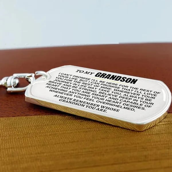 🔥🎁To My Grandchildren - Remember Whose Grandchildren You Are - Unique Keychain