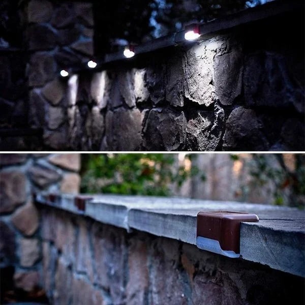 🎄 Solar Deck Lights. Automatically ON/OFF💡