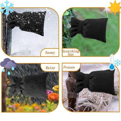 49% OFF This Week Promotions🎉🎉2 Packs Outdoor Faucet Covers for Winter Freeze Protection(8.5x5.5 Inch)