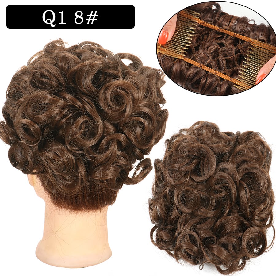 Messy Curly Dish Bun
