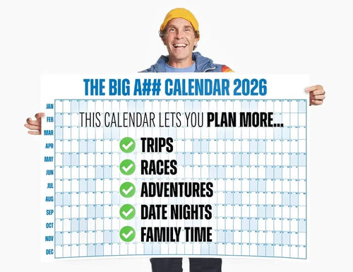 📅The Big A## Calendar 2026 - Design Your Amazing 2026!🏃